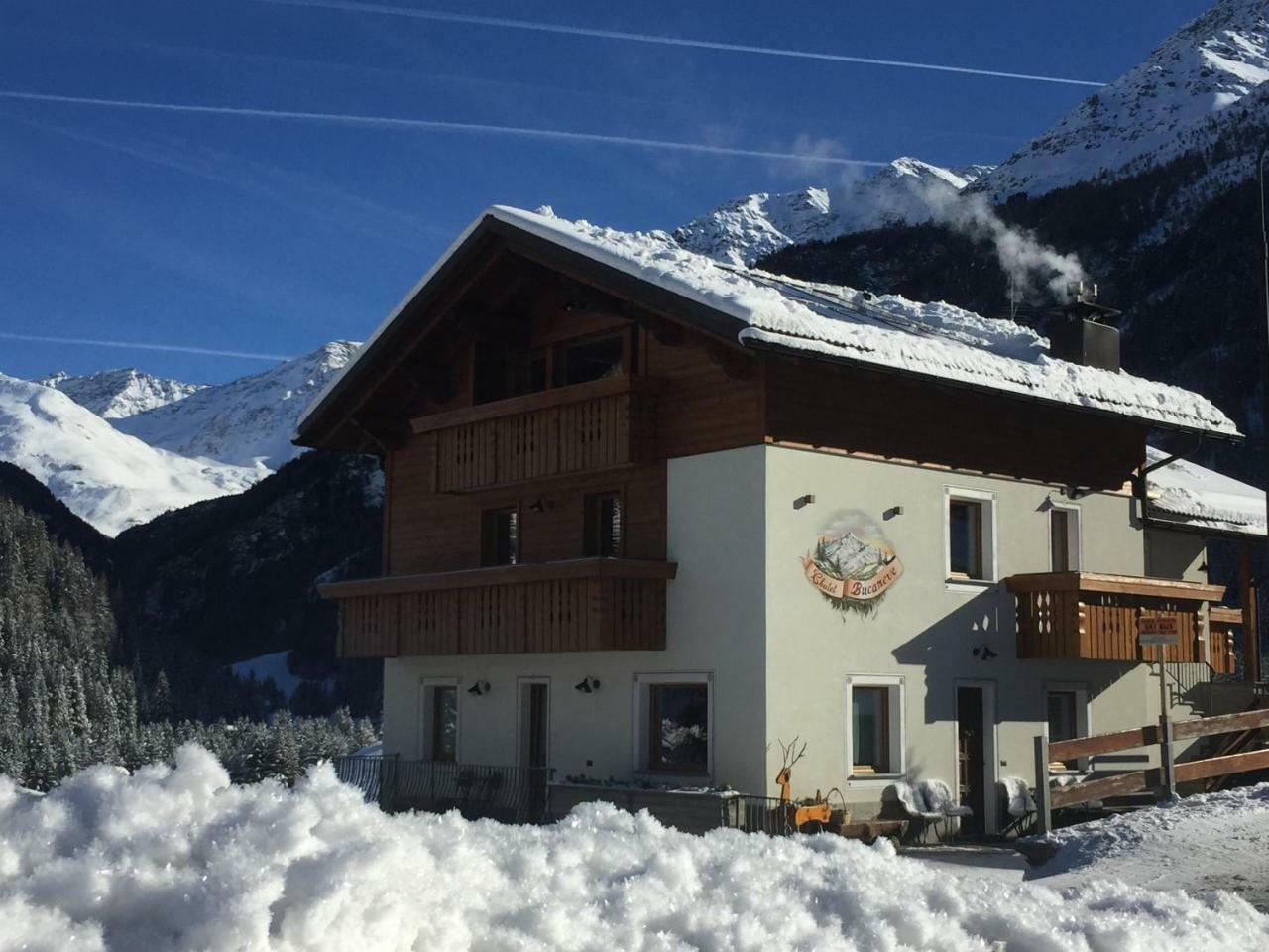 Chalet Bucaneve Santa Caterina Valfurva Eksteriør bilde